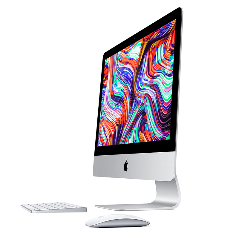 Apple iMac 21.5英寸 一体机电脑 设计师电脑(i3 3.6GHz 8GB内存 256GB固态硬盘 RP555X显卡 4K屏 MHK23CH/A)