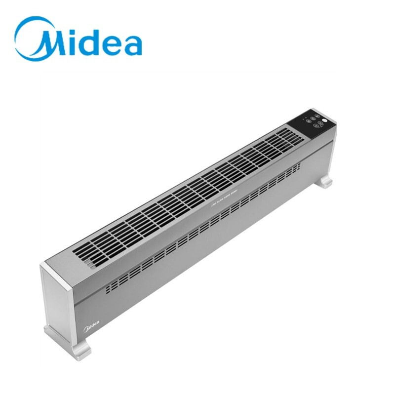 美的(Midea)踢脚线取暖器NDY-SMX电暖器石墨烯加热移动地暖遥控防水居浴两用烤火炉客厅电暖气片家用-线下同款