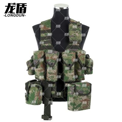 龙盾 06款战斗携行具战术背心马甲弹袋防护装备丛林星空11件套