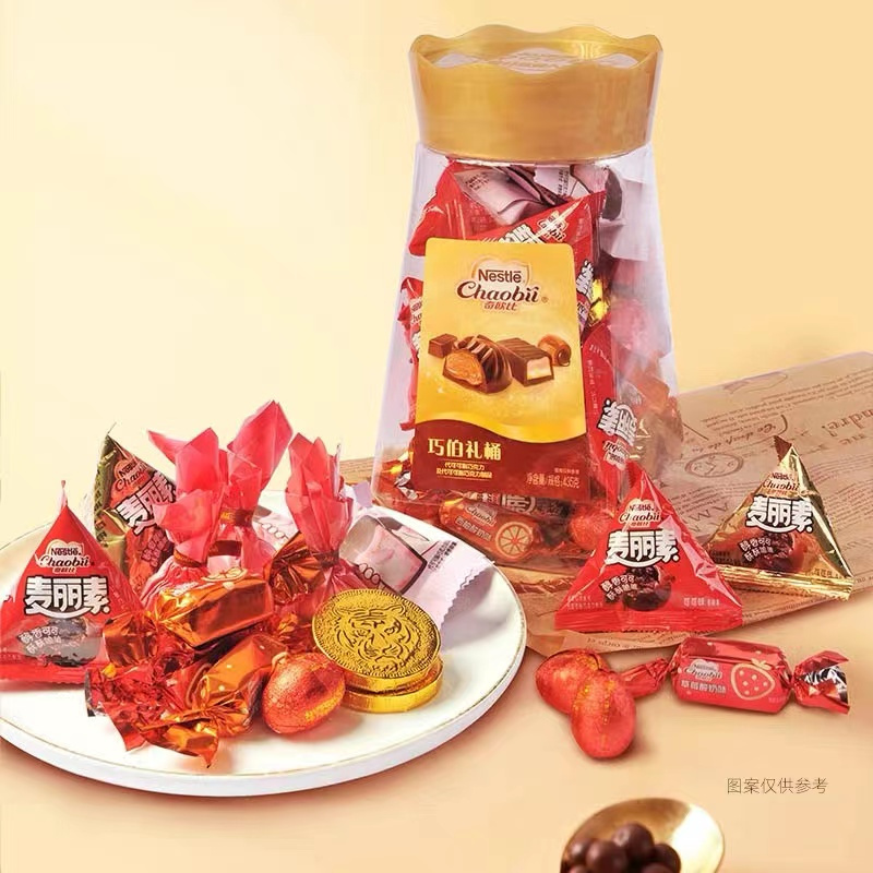 奇欧比混合味皇冠巧伯礼桶435g