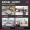 乐创(lecon)商用售饭台电热保温汤柜保温台售饭快餐车 四格售饭台(带大盘)