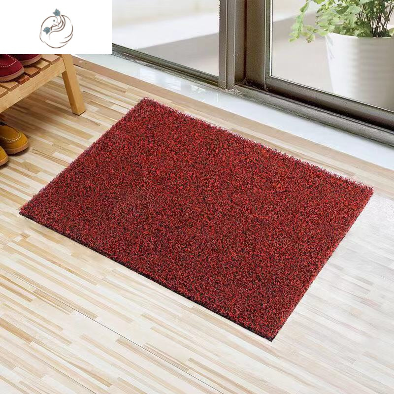 特厚垫子地垫垫塑料丝圈家用厨房口进脚垫地毯汽车脚踏垫 舒适主义