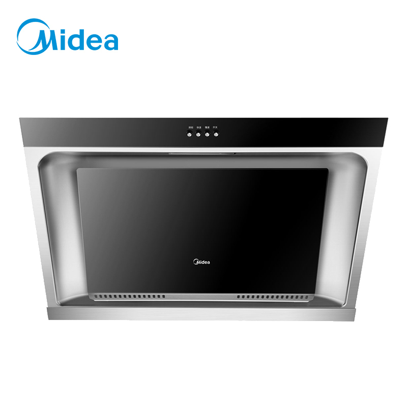 美的(Midea)油烟机CXW-200-DJ118S 抽油烟机侧吸式壁挂式吸油烟机家用