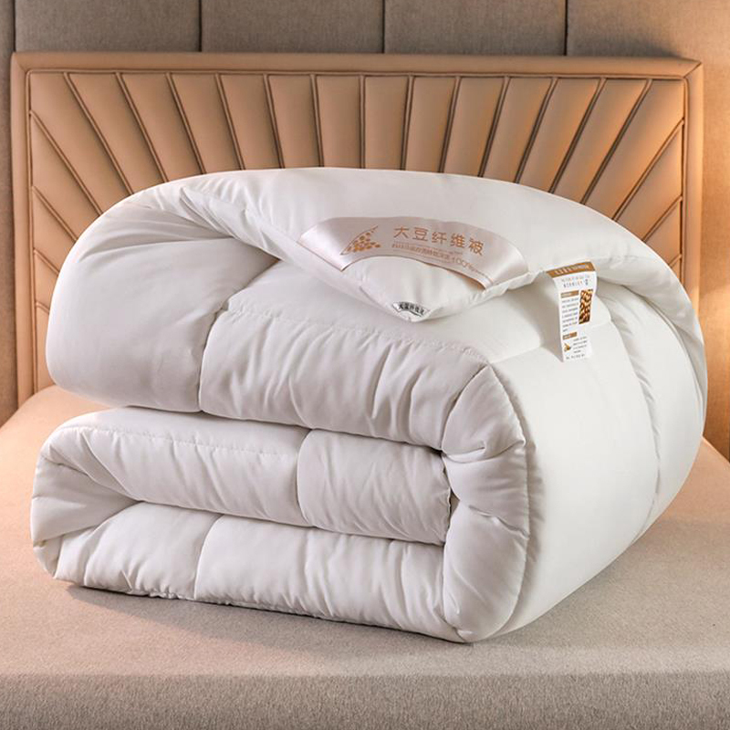 水洗棉大豆纤维被220240约8斤安娜罗杰视频