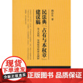 正版 民法典“占有与本权章”建议稿:条文说明、案例模型和理论阐释 隋彭生 9787301288986 北京大学出版1