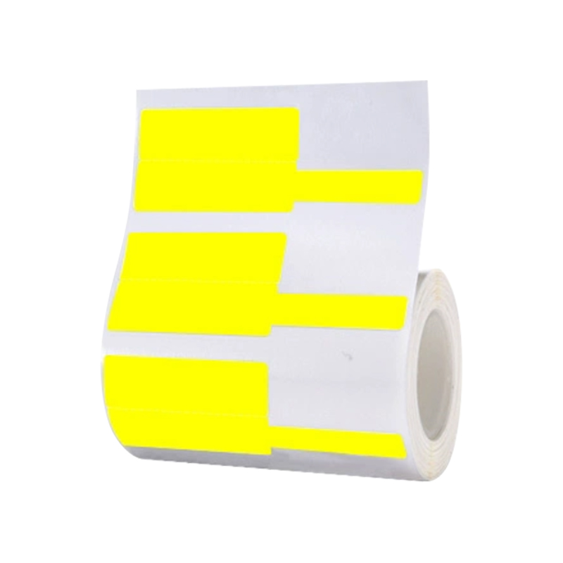 翌嘉 YJ5091041 横版线缆标签贴纸 黄色 75mm×25mm×300张