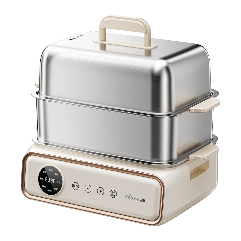 小熊(bear) DZG-P20Q5 电蒸锅 多功能家用三层蒸煮一体锅高清大图