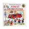 儿童图解词典字典 [正版]忙碌的一天 3册套装 英文原版儿童绘本 Richard Scarry’s A Day 飞机场