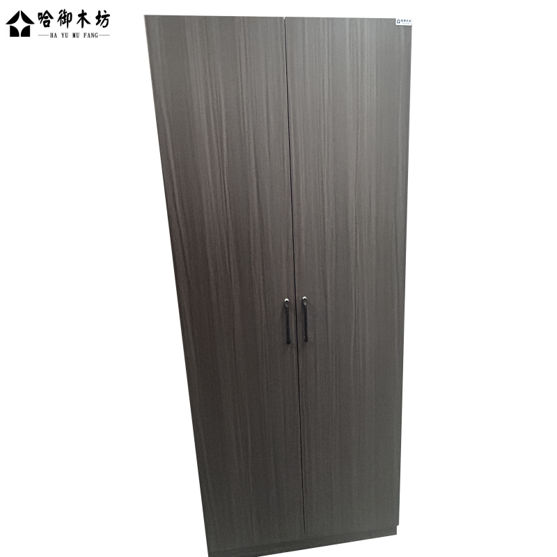 哈御木坊两门四格衣柜400*1000*2000mm/个高清大图