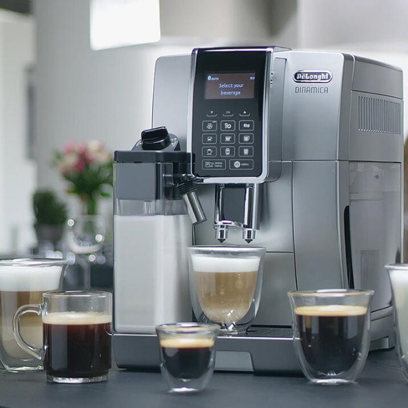 s 全自动进口咖啡机卡布奇诺 中文显示界面(购买附赠德龙新款水壶*1)