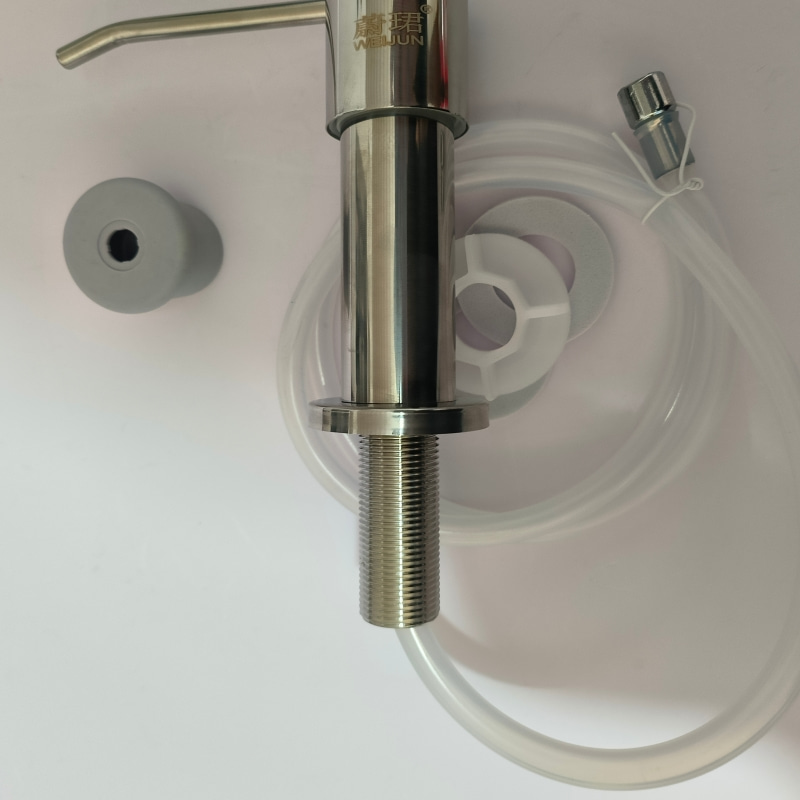 蔚珺304不锈钢水槽皂液器电镀个高清大图