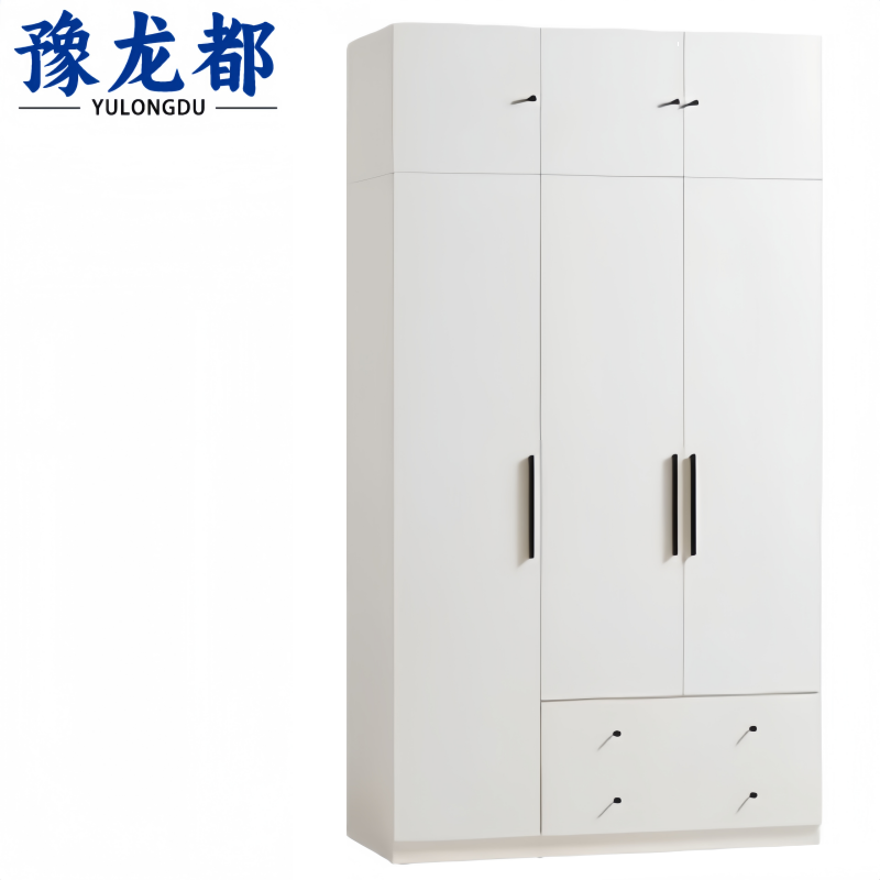 豫龙都 木质衣柜 三门 个高清大图