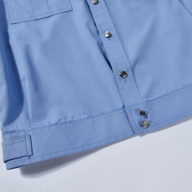 天鸣 夏季短袖工作服 可定制 160-190 件高清大图