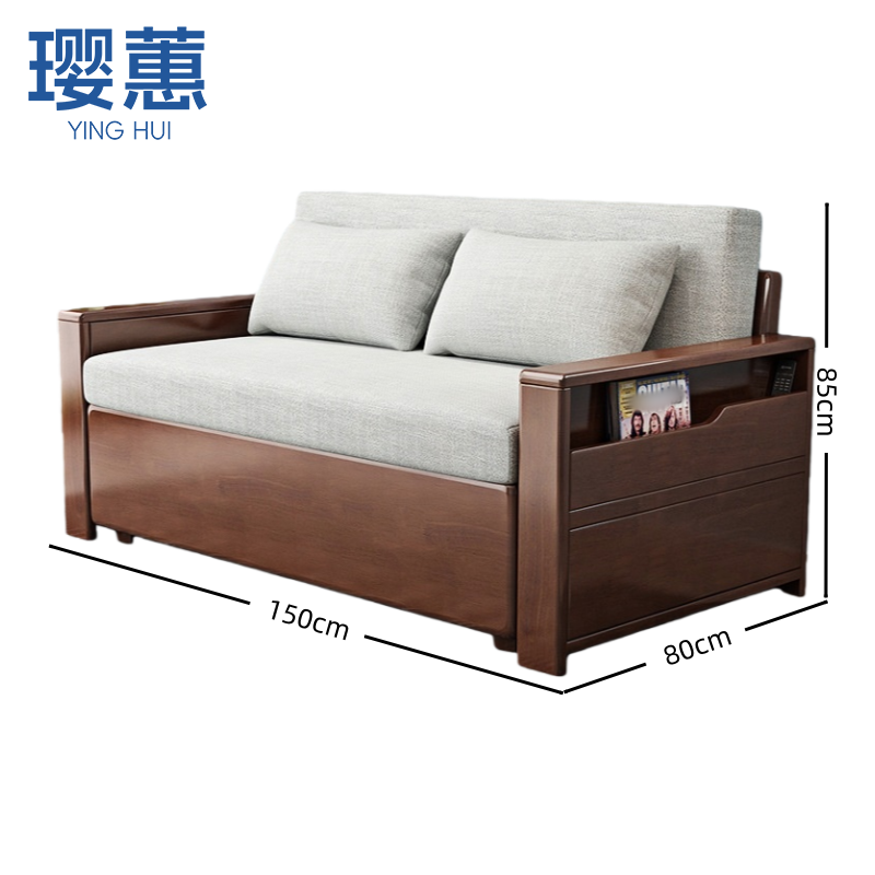 璎蕙 布艺沙发床1.5m 张