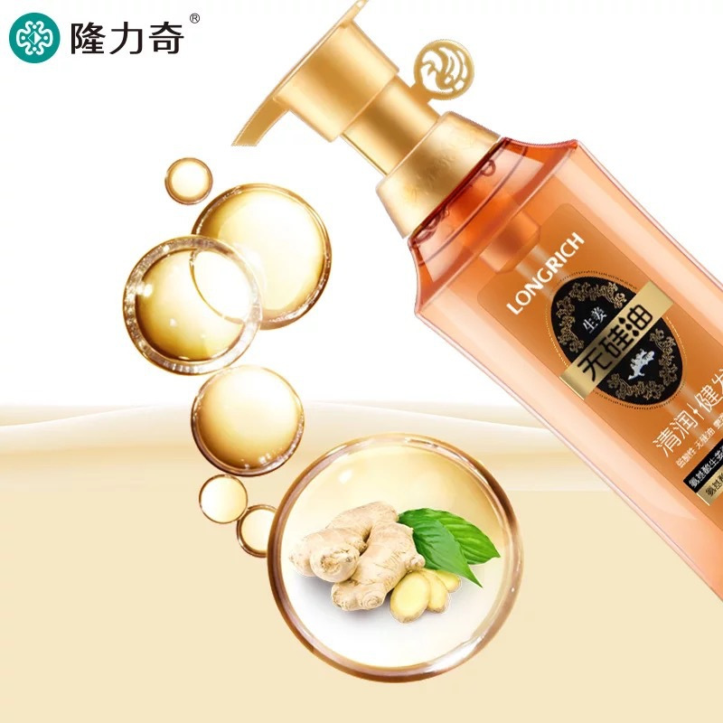 隆力奇 氨基酸生姜强韧健发洗发水 500ml