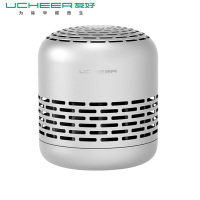友好(UCHEER)空气净化器Q8除甲醛冰箱鞋柜衣柜厕所车载除甲醛除异味杀菌除味盒 不锈钢