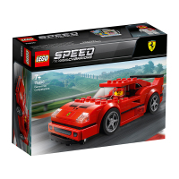 LEGO乐高赛车系列法拉利F40 Competizione75890 男孩女孩7岁+汽车赛车模型 玩具积木