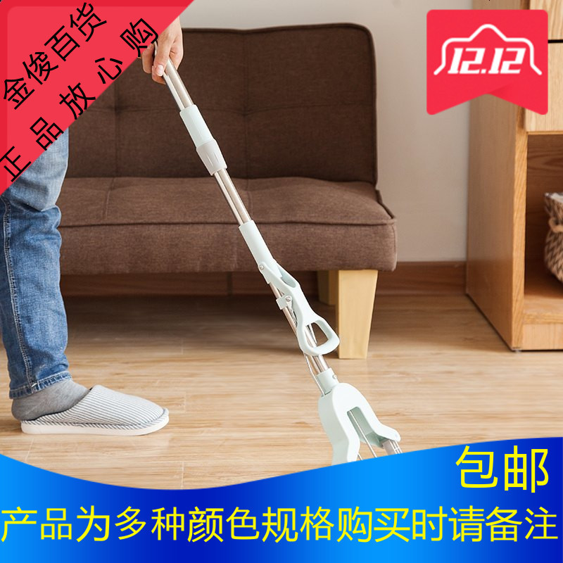 对折式挤水胶棉拖把送拖把头 家用免手洗清洁吸水海绵拖布