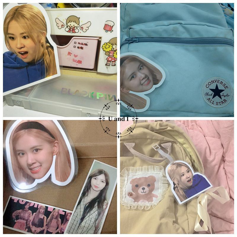 rosé朴彩英jennie智秀jisoo书包挂件行李牌逢考必过同款blackpink