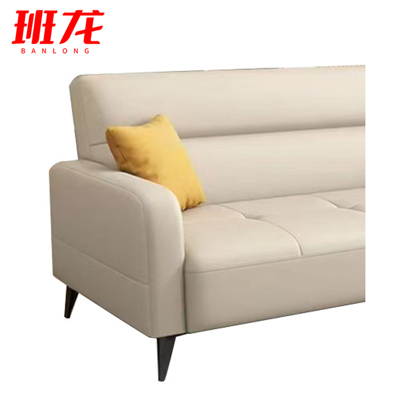 班龙沙发双人位米色张高清大图