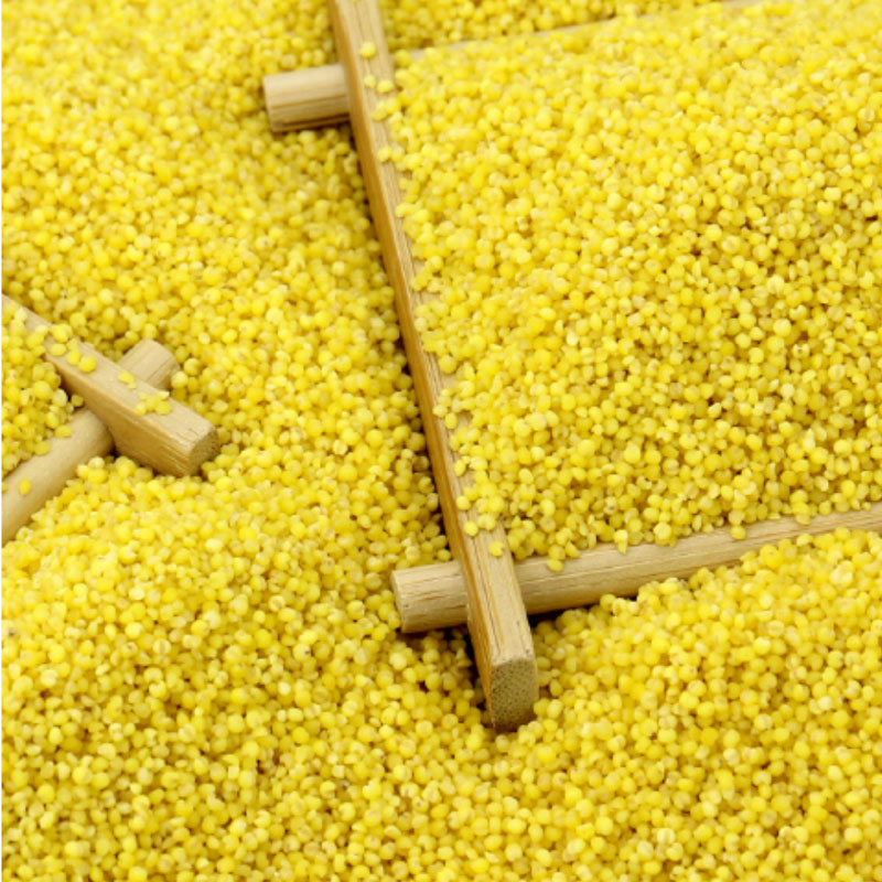 艾谷山西黄小米2kg(小米粥 五谷杂粮 粗粮 山西小米 )
