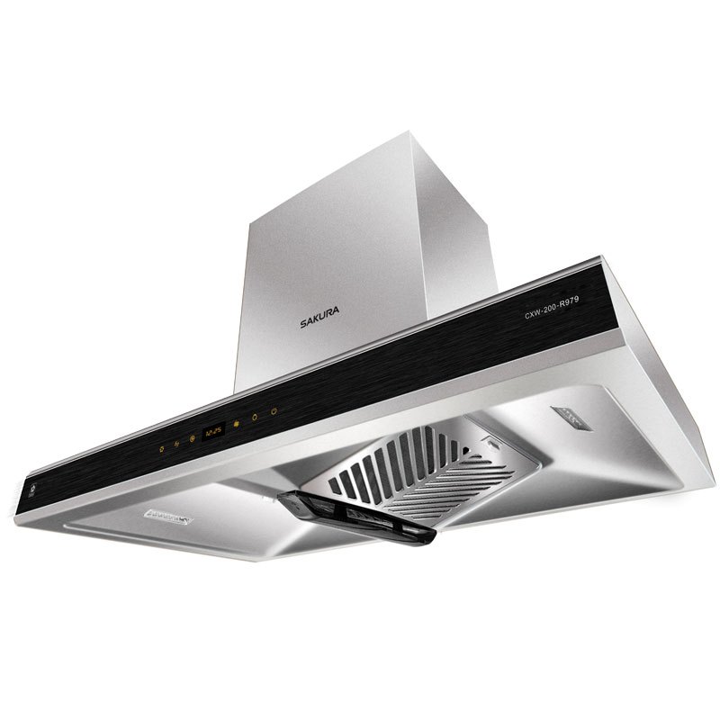 樱花sakura油烟机cxw200r979顶吸式欧式烟机抽吸油烟机家用t型触控式