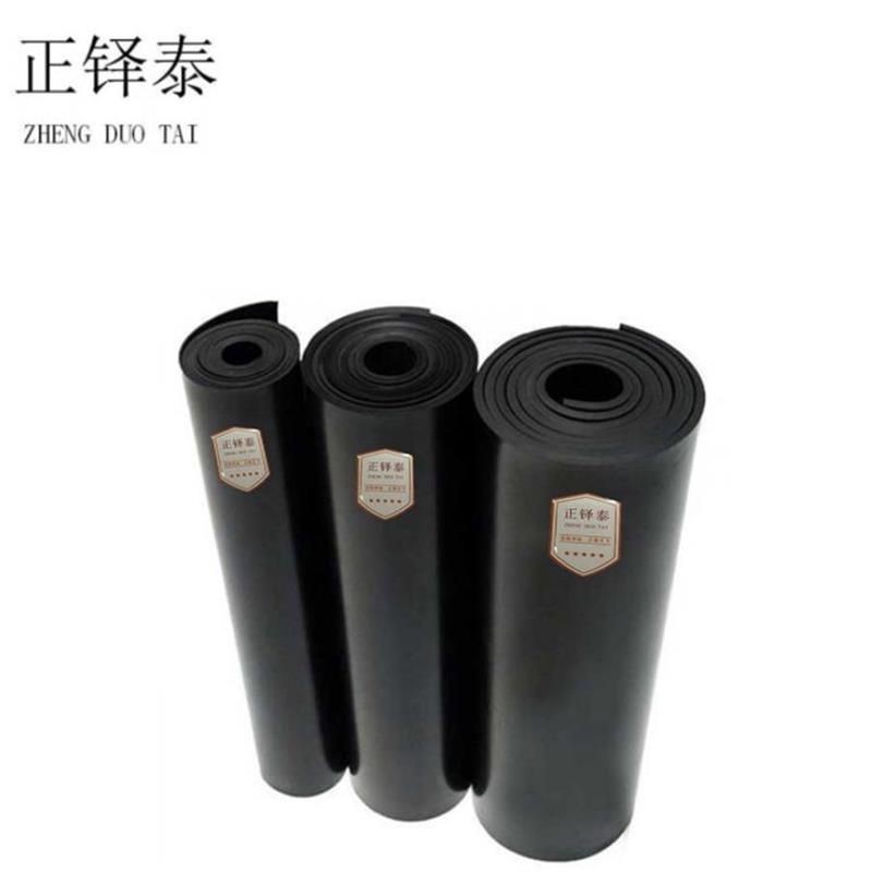 正铎泰 橡胶板厚5mm 宽1米长5米 50kg/卷高清大图