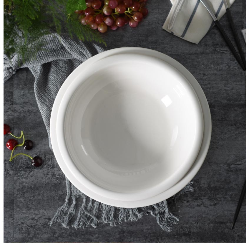 钰春鹏 瓷汤盆大汤碗 20cm 1个高清大图