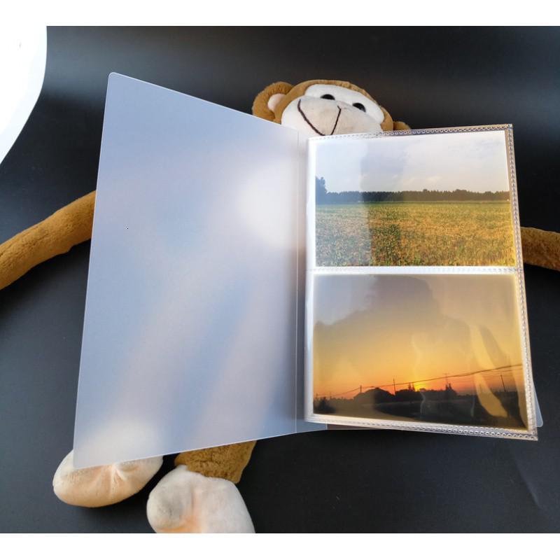 创意4d6寸插页式相册透明生写册明信片收纳本情侣影集收藏纪念册三维