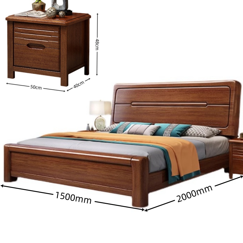 豫龙都 宿舍床+床头柜1.5m套