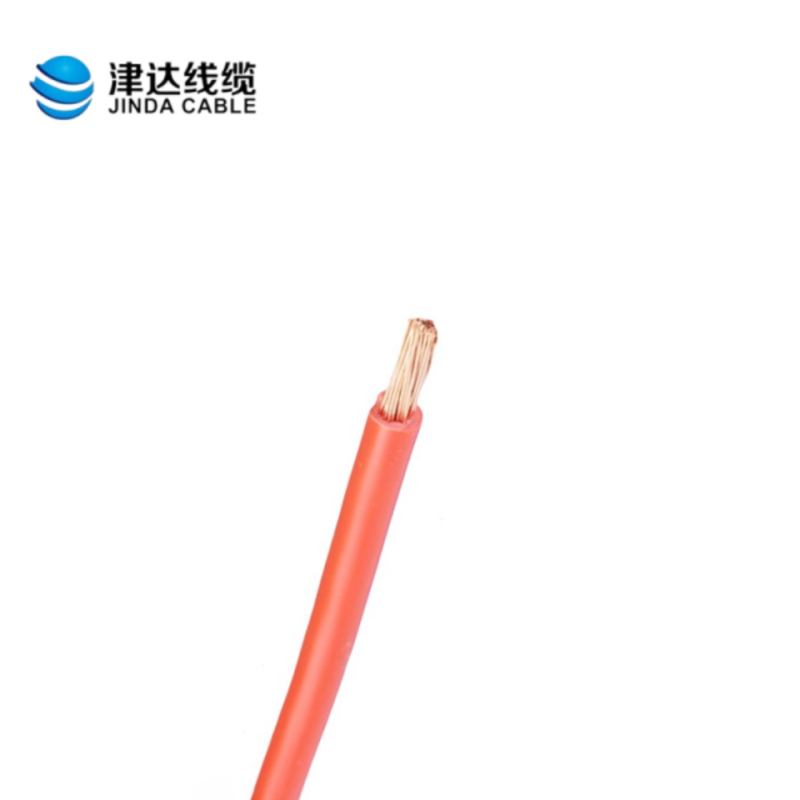 津达 铜芯软电线BVR1红色450/750V 米高清大图