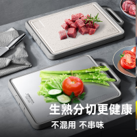 康巴赫砧板不锈钢大号双面抗菌菜板KQK-C4430