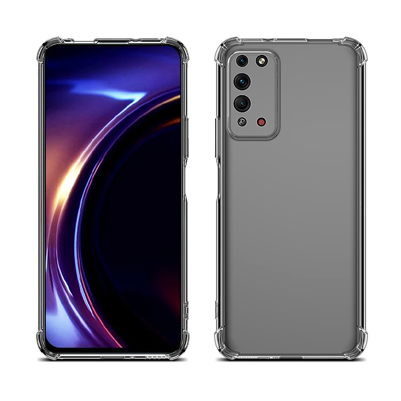 华为荣耀x10手机壳透明软壳外壳软10x硅胶全包边华为honorx10防摔气囊