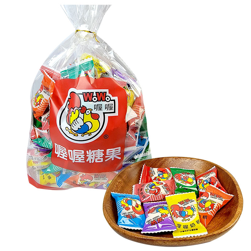 喔喔奶糖佳佳奶糖软糖果500g小零食休闲婚庆结婚喜糖散装年货 500g（约90颗） 喔喔奶糖散称