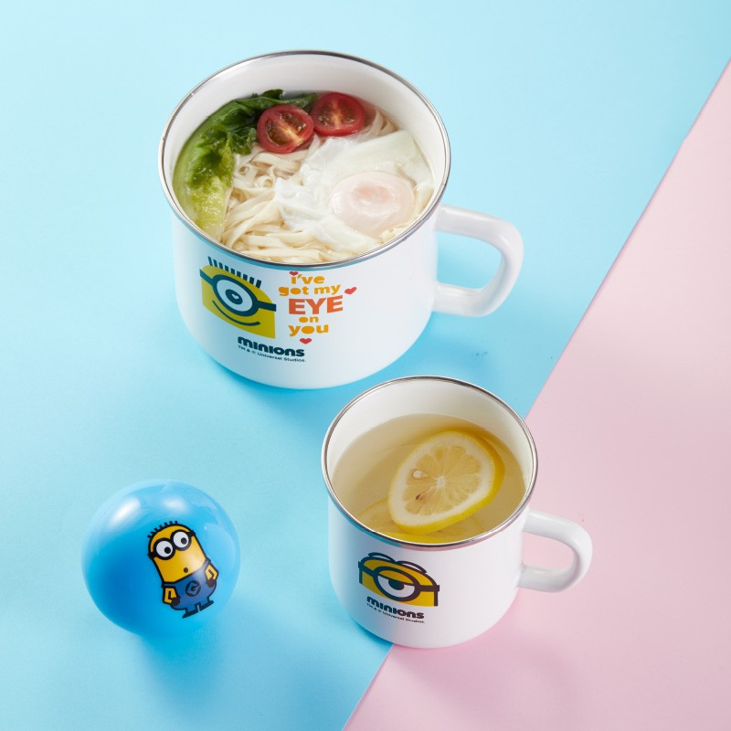 DESPICABLE ME MINION MADE神偷奶爸小黄人搪瓷对杯套装MN-JTCT06-2
