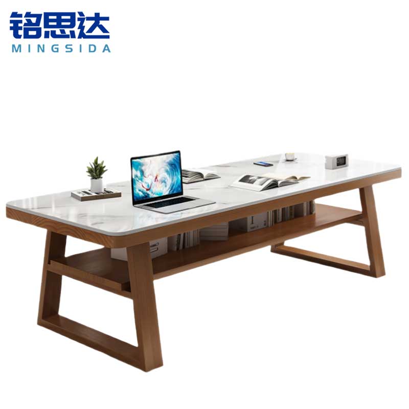 铭思达岩板书桌 2.4米 张