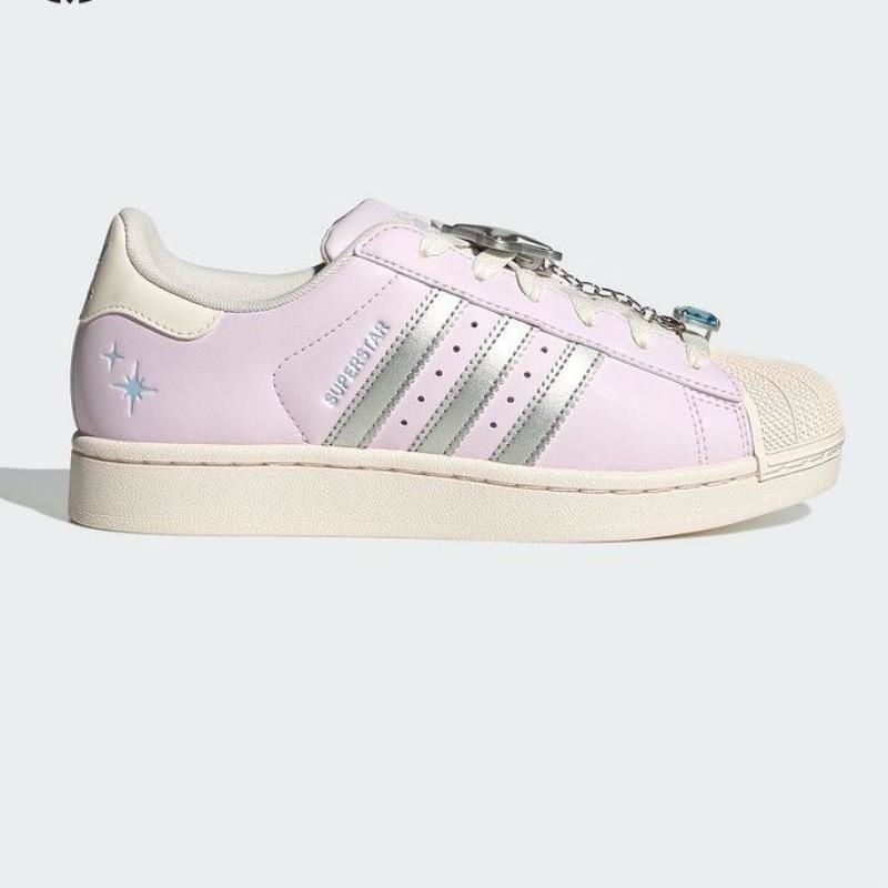 ADIDAS阿迪达斯三叶草休闲鞋SUPERSTAR II W低帮男女板鞋JQ8776 C