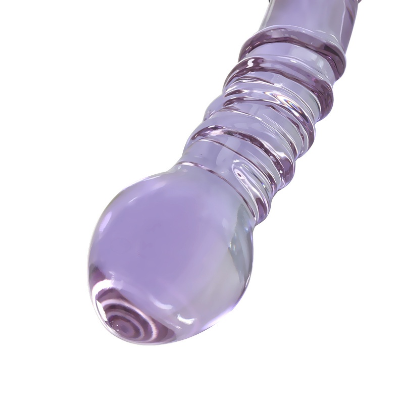 水晶玻璃按摩女生自玩慰性工具夫妻激情肛后庭冰火透明性用品快感高清大图