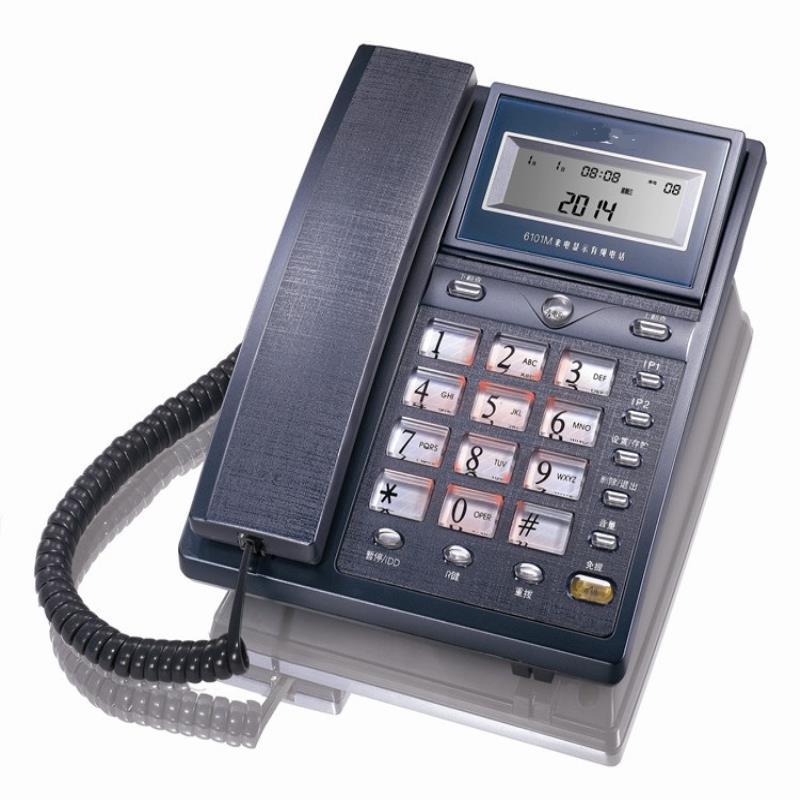 电话机HCD6101家用办公座机固定电话机