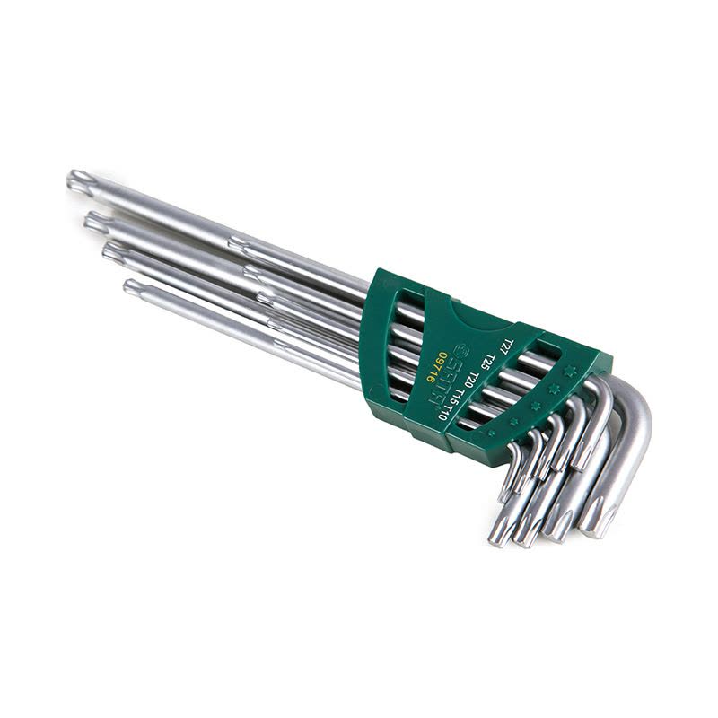 赫德世嘉(HEARDSGA)世达工具9件特长球头花形扳手组套09716图片