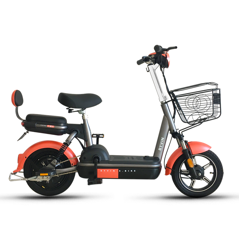 比德文锂电池电动车电池可取充电48v电瓶车男女电动自行车代步车助力