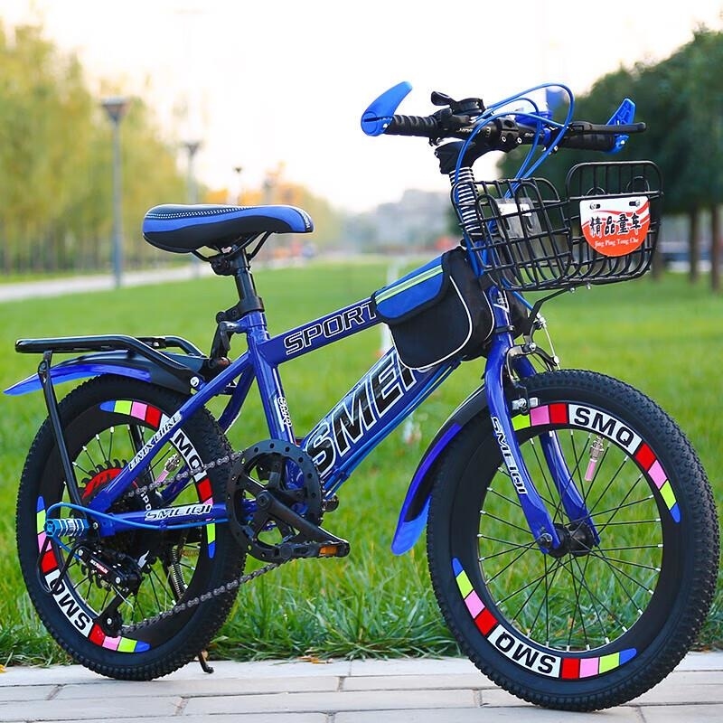儿童青少年变速山地自行车男女孩童车8到15岁高清大图