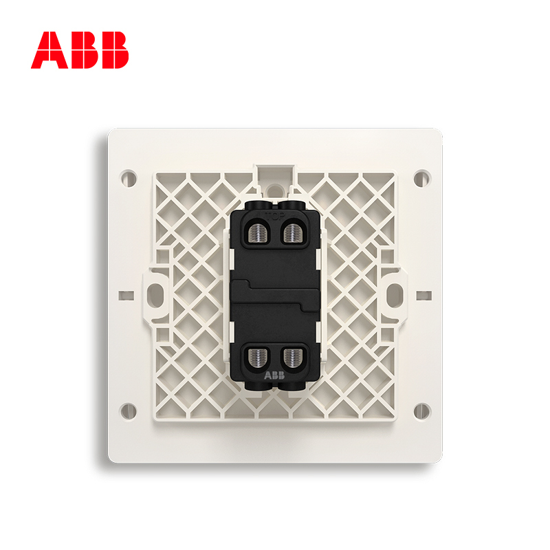 ABB开关插座轩致朝霞金 一位一开中间中途三控多控开关AF119-PG