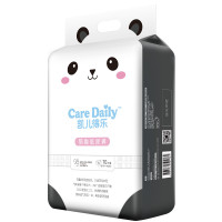 凯儿得乐(care daily)萌趣纸尿裤 婴儿超薄透气尿不湿[箱/2包] 呆萌小胖达-萌趣S码70片/包