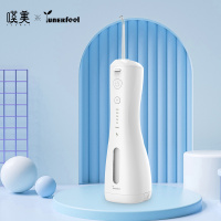 叹美 电动冲牙器家用洗牙器洁牙器水牙线牙结石预防清洗牙结石充电全身水洗6档可调ML16 珠光白