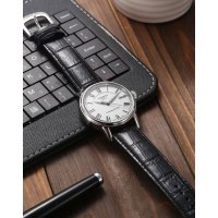 瑞士(TISSOT)天梭手表 T-CLASSIC系列 简约白盘 机械表男士 T085.407.11.051.00