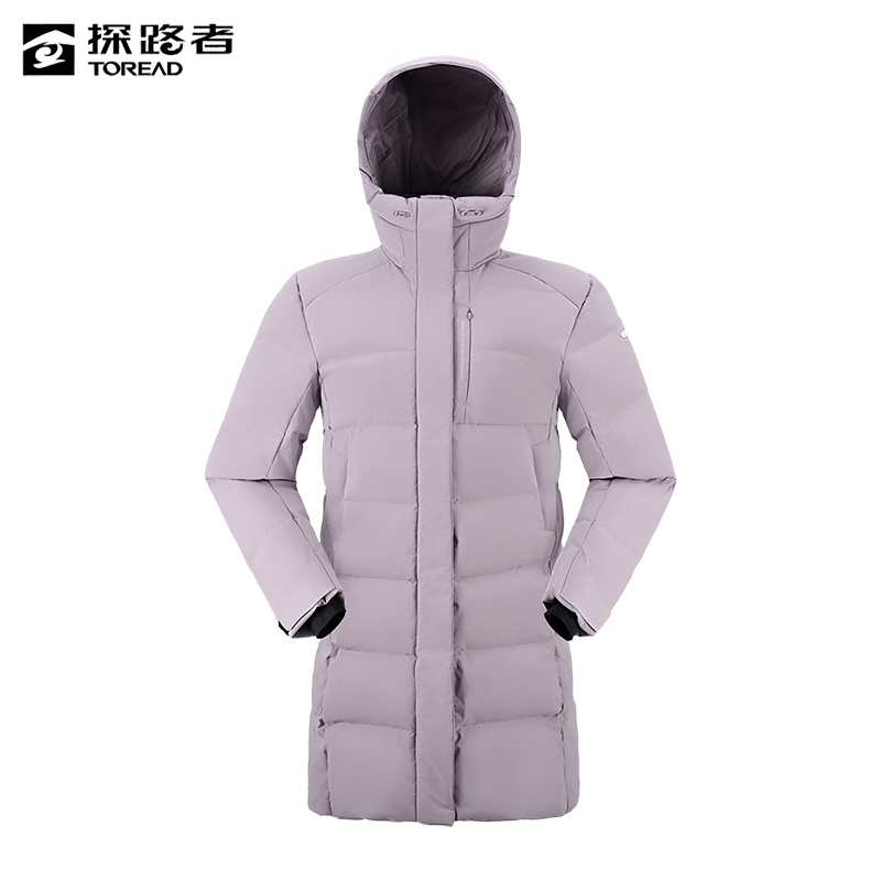 探路者 女式长款羽绒服 TADDAM92574/件高清大图