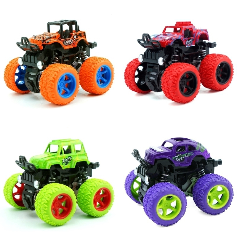 宝宝巴士怪兽车智扣车迷你大脚怪越野车模型玩具车新款