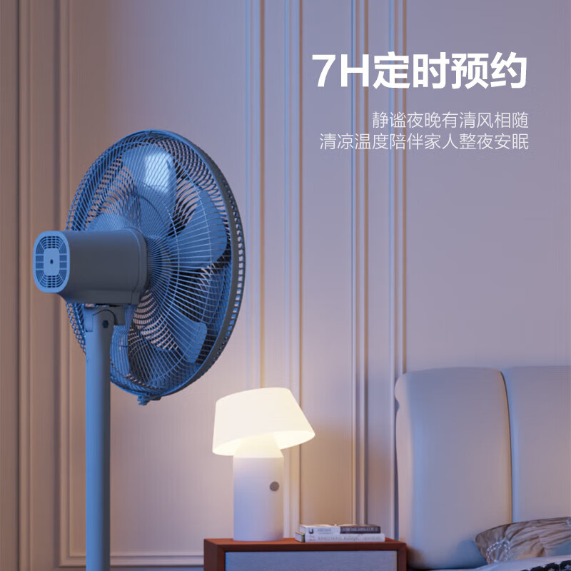 格力(GREE)落地扇电风扇轻音立式16吋 家用节能广角摇头宿舍电扇台地两用 FD-40X78Bh5 遥控款高清大图
