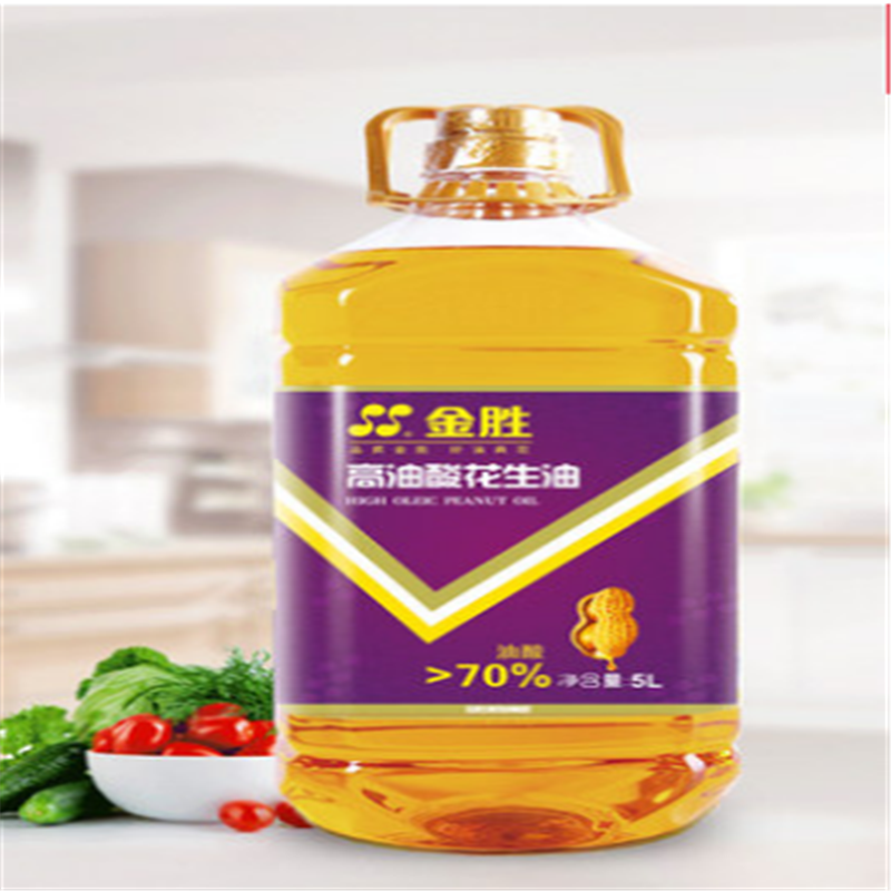 金胜高油酸花生油 5l/桶